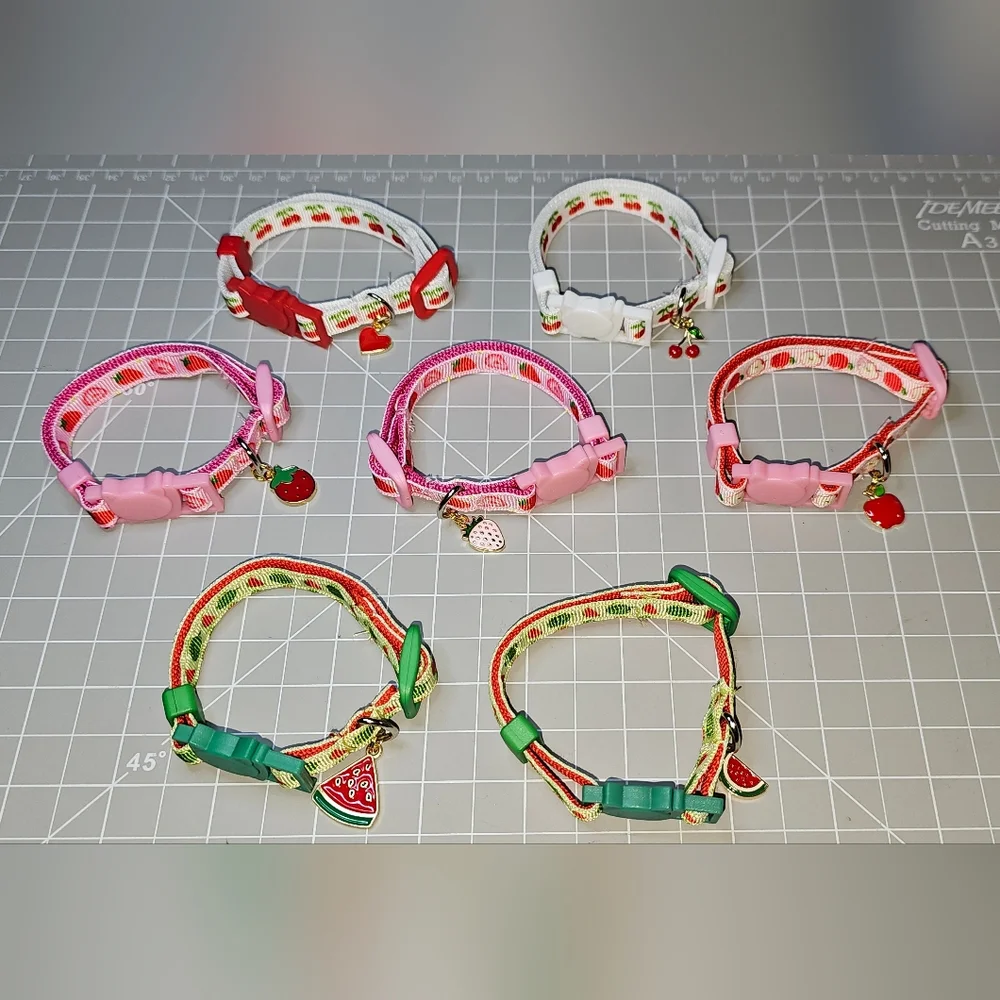 Fruit Cat Collars
